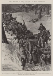 Problemerne på Balkan, militære operationer